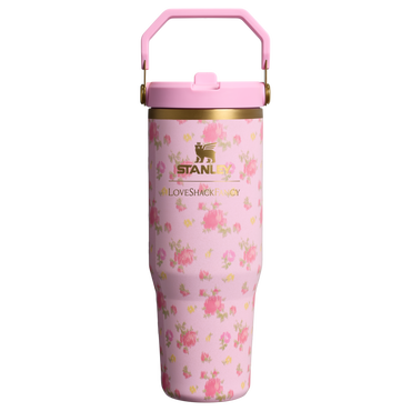 Stanley 1913 x LoveShackFancy The IceFlow™ Flip Straw 2.0 Tumbler | 30 OZ