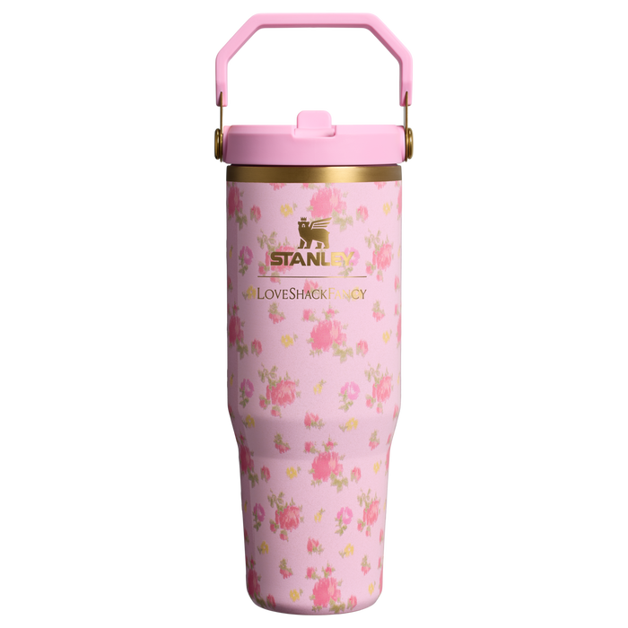 Stanley 1913 x LoveShackFancy The IceFlow™ Flip Straw 2.0 Tumbler | 30 OZ