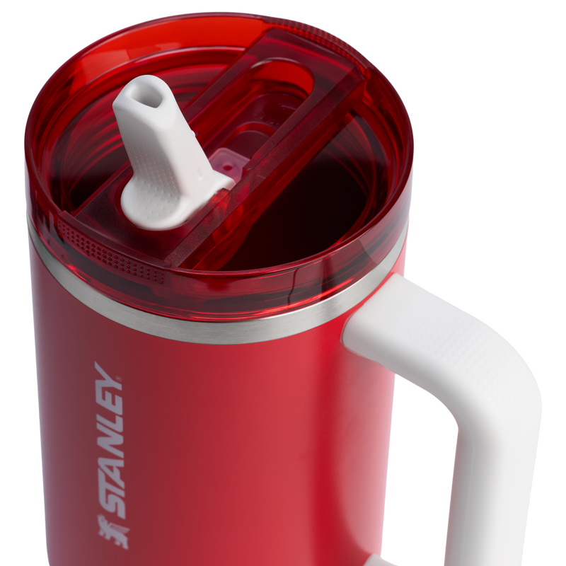 Stanley 1913 Stanley 1913 x Arsenal Quencher® ProTour Flip Straw Tumbler 40 OZ in Arsenal Red | Lid Detailed View