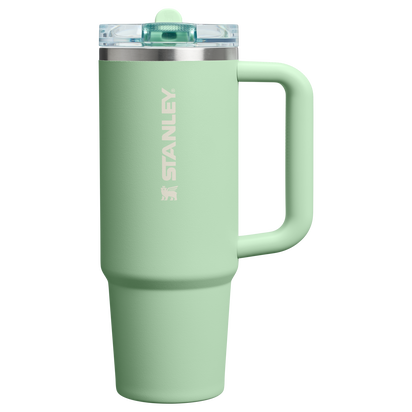 Stanley 1913 The Quencher ProTour Flip Straw Tumbler 30 OZ in Pistachio | Front View