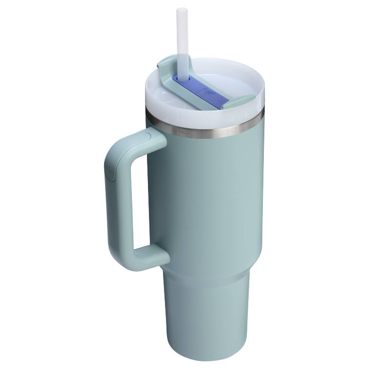 Stanley 1913 The Quencher H2.0 FlowState™ Tumbler 40 OZ in Blue Cactus