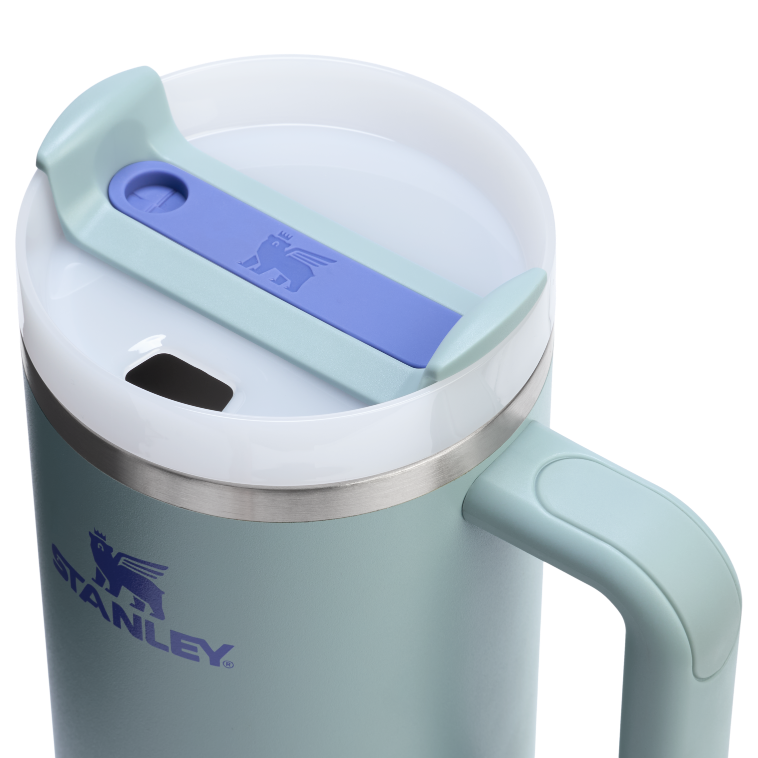 Stanley 1913 The Quencher H2.0 FlowState™ Tumbler 40 OZ in Blue Cactus