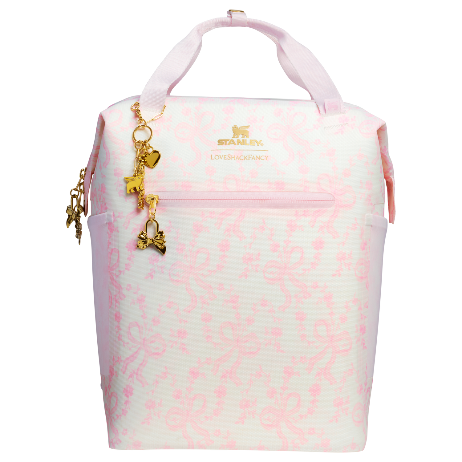 Stanley 1913 Stanley 1913 x LoveShackFancy The All Day Madeleine Mini Cooler Backpack in Coquette Bow – Chantilly | View 1