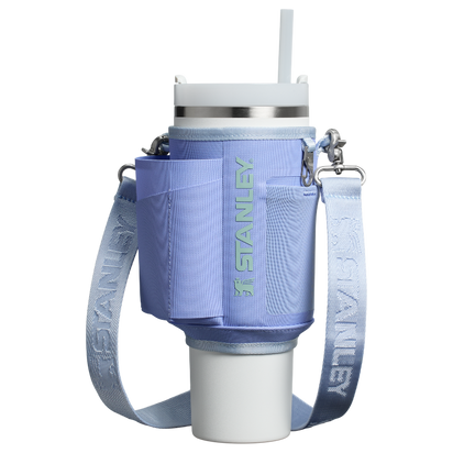 Stanley 1913 The All Day 40 OZ Quencher Carry-All in Hydrangea | Front View