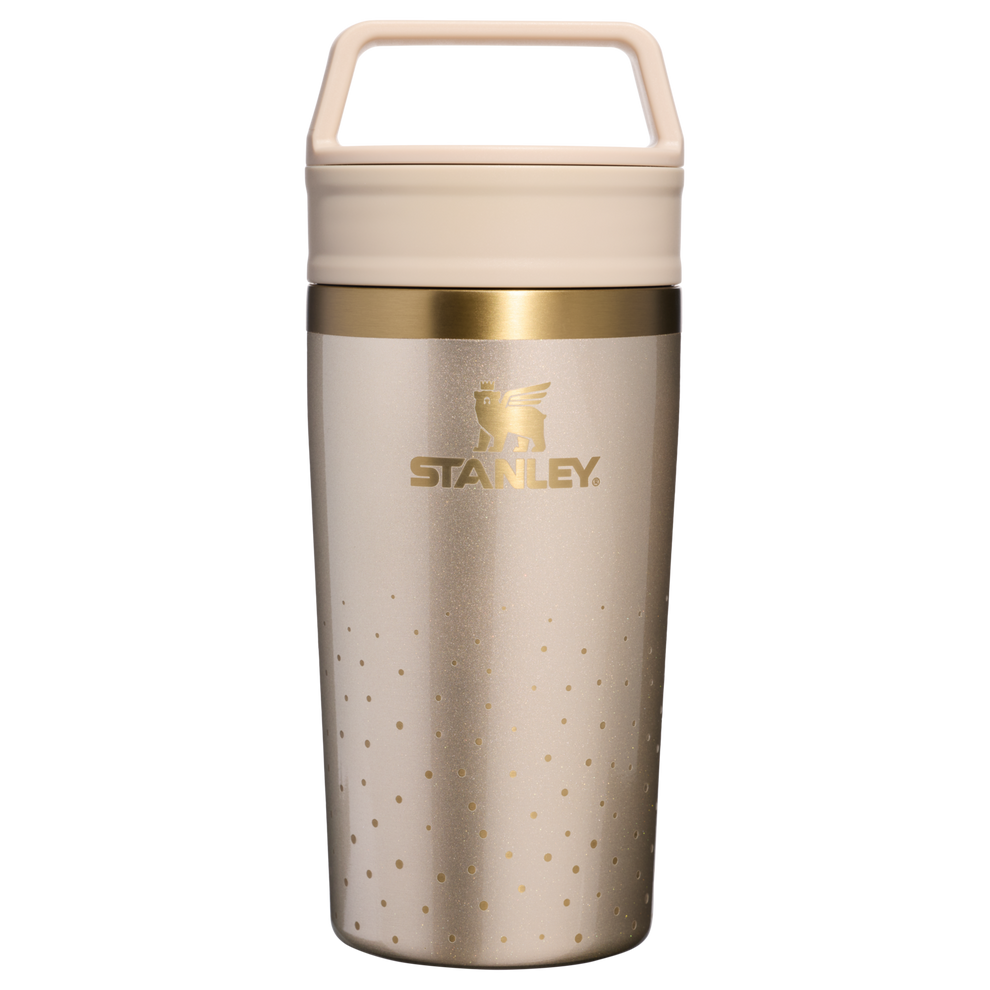 Stanley 1913 Cheers & Cheer The Café-To-Go Mug 12 OZ in Prosecco Shimmer | Front View