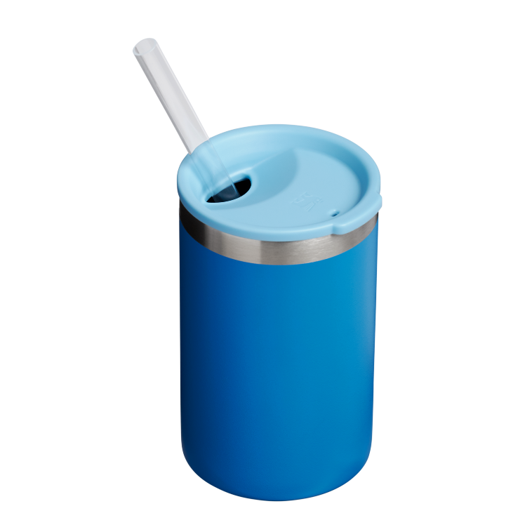 Can Cooler - Azure - 10oz - Back - Stanley