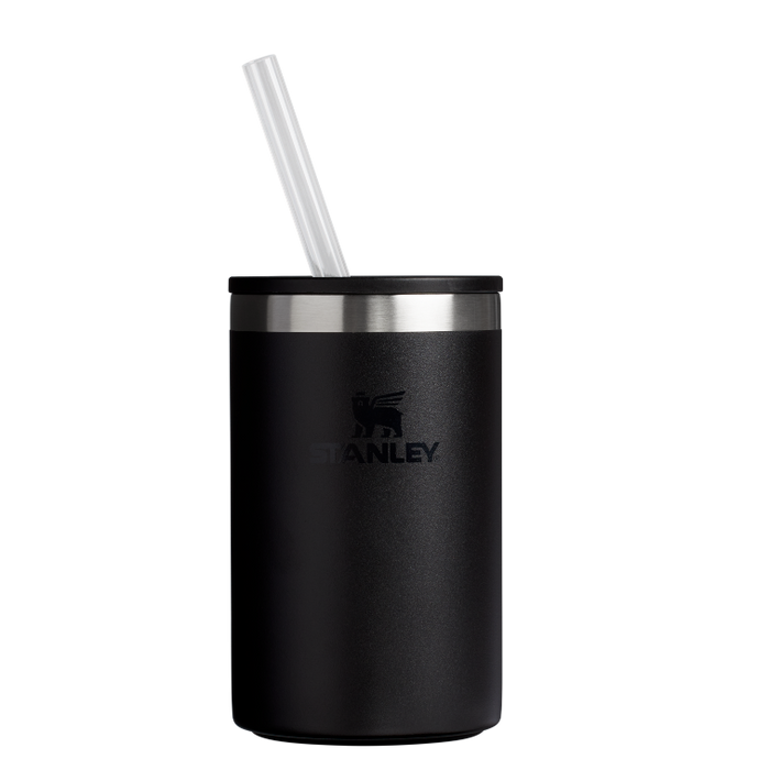 Can Cooler - Black 2.0 - 10oz - Front - Stanley