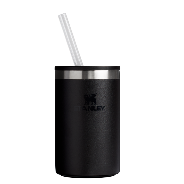 Can Cooler - Black 2.0 - 10oz - Front - Stanley