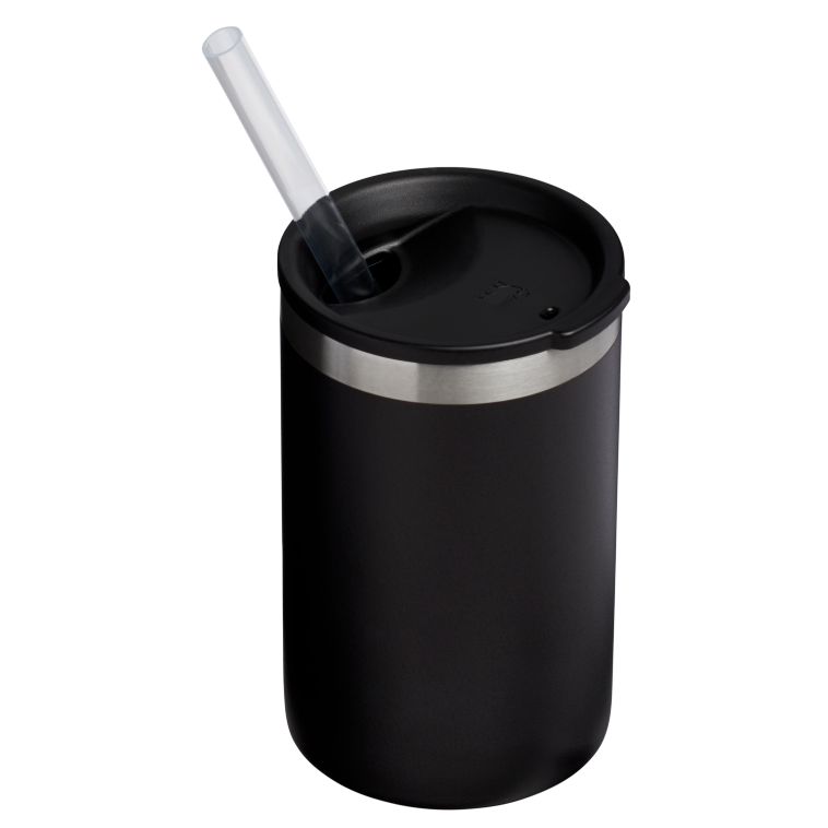 Can Cooler - Black 2.0 - 10oz - Back - Stanley