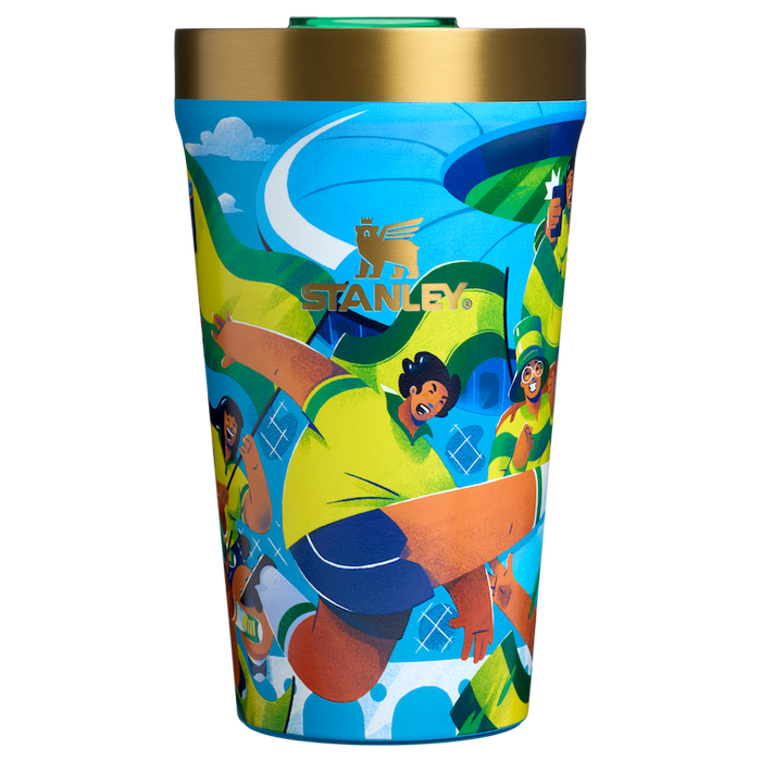 Stanley 1913 The Everyday Tumbler 16 OZ Fútbol Artist Collection Brazil in Brazil