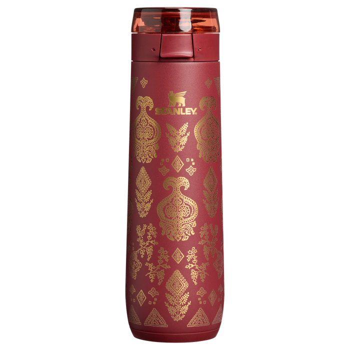 Stanley 1913 Stanley 1913 x Nest FlowState" Spring Bottle 20 oz in Deepa Rose | Front View