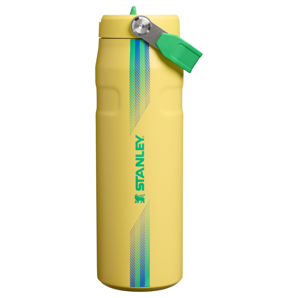 Stanley 1913 Country Collection IceFlow™ Aerolight Flip Straw Bottle 24 OZ in Team Yellow Green