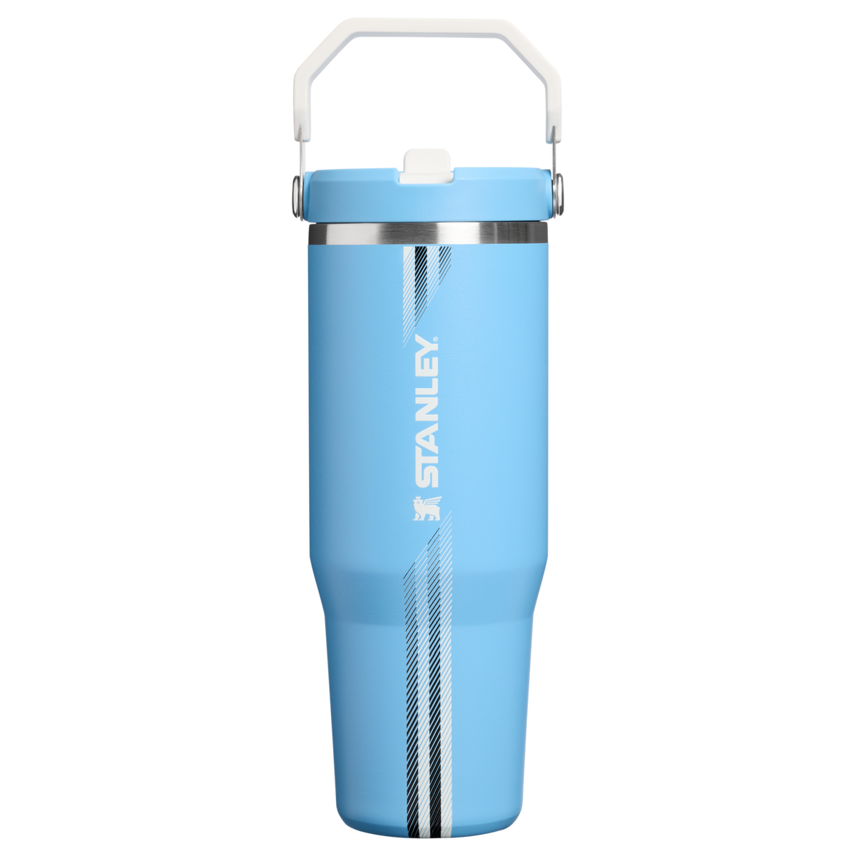 Stanley 1913 Country Collection IceFlow™ Tumbler 30 OZ in Team Light Blue White | Front View