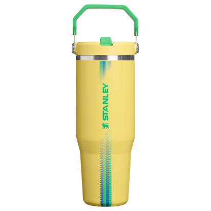 Stanley 1913 Country Collection IceFlow™ Tumbler 30 OZ in Team Yellow Green | Front View