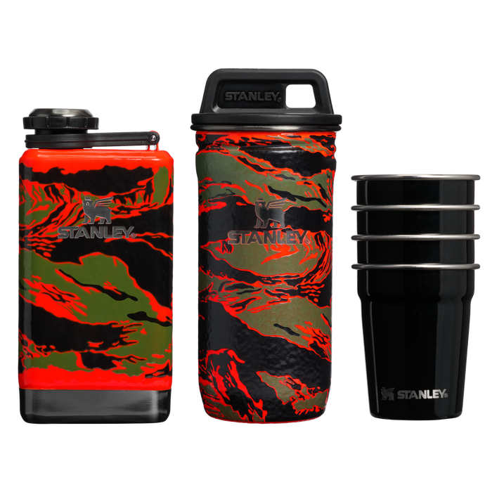 Stanley 1913 Stanley 1913 x Devin Booker  The Pre-Party Flask and Shot Glass Set 5oz in Devin Booker Hidden in Plain Sight | Front View