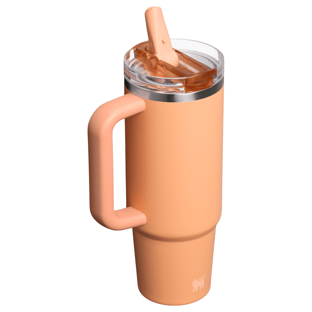 Stanley 1913 The Quencher ProTour Flip Straw Tumbler 30 OZ Oasis Collection in Apricot | View 2
