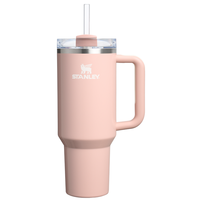 Quencher H2.0 - Peach Whip Gloss - 40oz - Front - Stanley