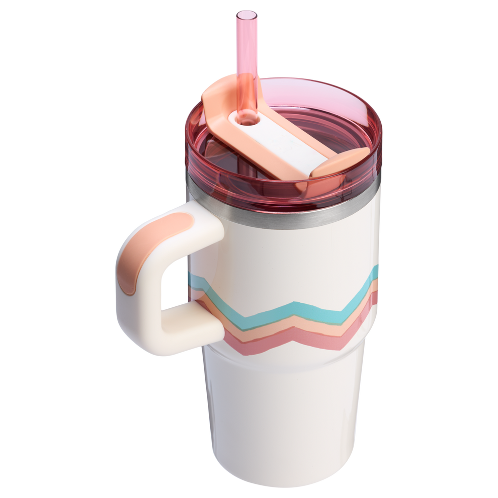 Quencher H2.0 - Cream Egg-Cellence - 20oz - Back - Stanley