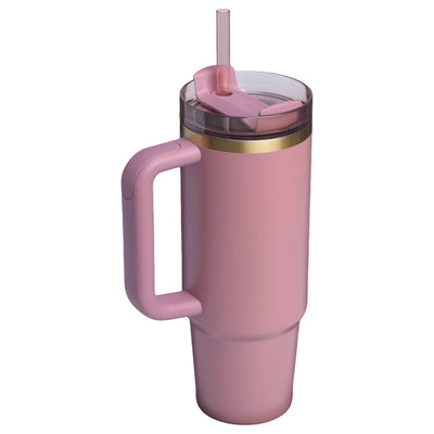 Quencher H2.0 - Antique Pink - 30oz - Back - Stanley