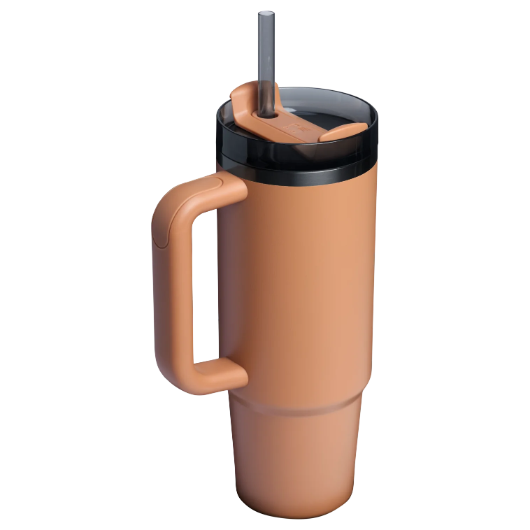 Quencher H2.0 - Camel - 30oz - Back - Stanley