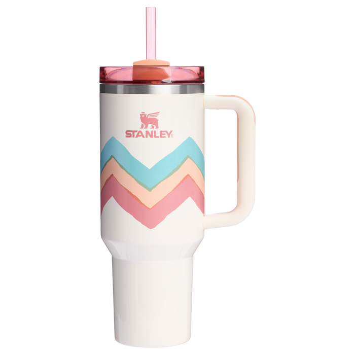 Quencher H2.0 - Cream Egg-Cellence - 40oz - Front - Stanley