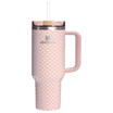 Quencher H2.0 - Peach Whip Sunflower - 40oz - Front - Stanley