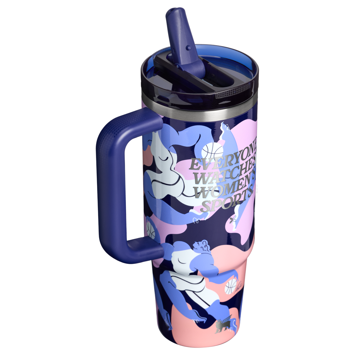 Stanley 1913 Stanley 1913 x TOGETHXR The Quencher® ProTour Flip Straw Tumbler 30 oz in Togethxr Flux | Back View