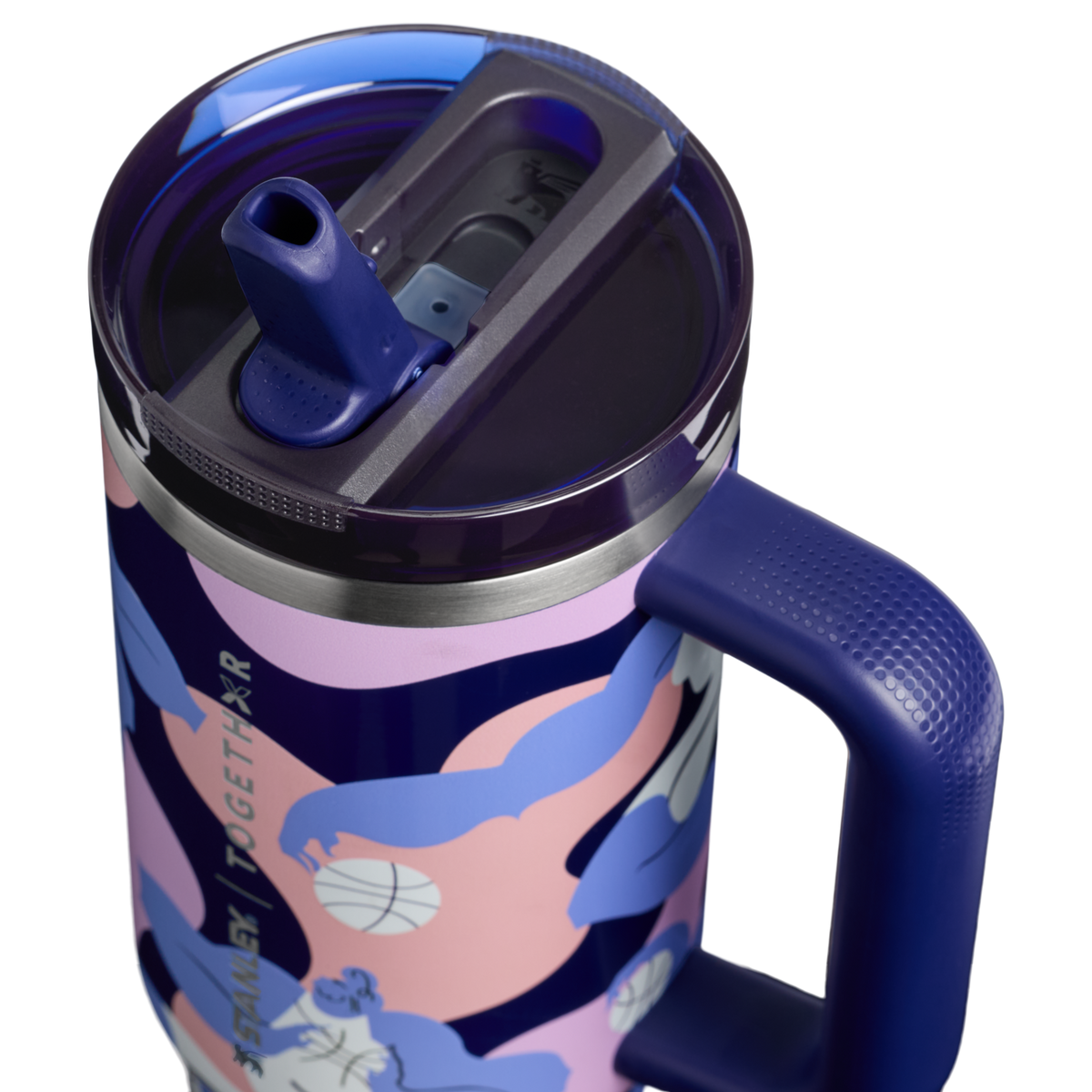 Stanley 1913 Stanley 1913 x TOGETHXR The Quencher® ProTour Flip Straw Tumbler 30 oz in Togethxr Flux | Lid Detailed View