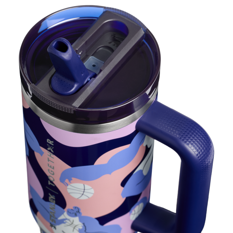 Stanley 1913 Stanley 1913 x TOGETHXR The Quencher® ProTour Flip Straw Tumbler 30 oz in Togethxr Flux | Lid Detailed View