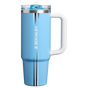 Swatch for Stanley 1913 Country Collection Quencher® ProTour Flip Straw Tumbler 30 OZ in Team Light Blue White