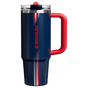 Swatch for Stanley 1913 Country Collection Quencher® ProTour Flip Straw Tumbler 30 OZ in Team Navy Red