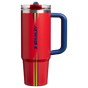 Swatch for Stanley 1913 Country Collection Quencher® ProTour Flip Straw Tumbler 30 OZ in Team Red Dark Blue