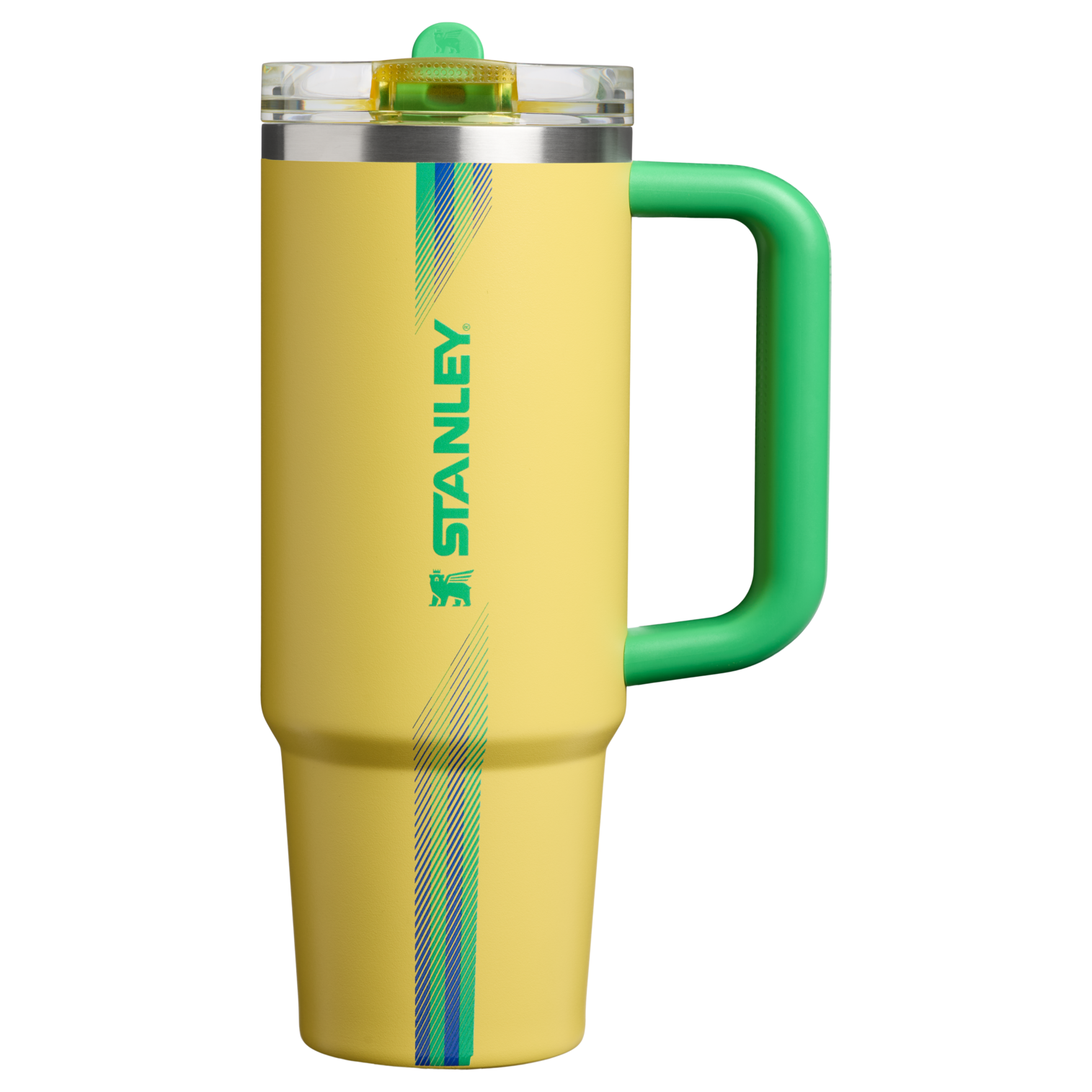 Stanley 1913 Country Collection Quencher® ProTour Flip Straw Tumbler 30 OZ in Team Yellow Green