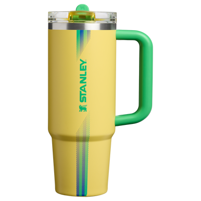 Stanley 1913 Country Collection Quencher® ProTour Flip Straw Tumbler 30 OZ in Team Yellow Green | Front View