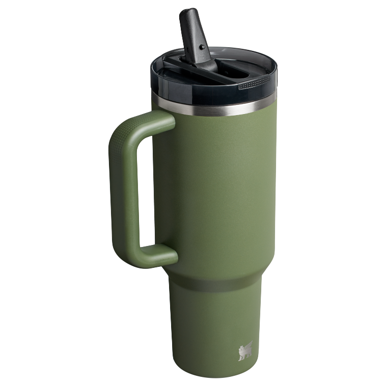The Quencher ProTour - 40oz - Dried Pine - Back - Stanley