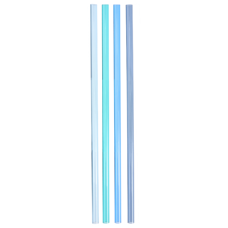 Stanley | Adventure Quencher Travel Tumbler Straws | 4-Pack | Blue