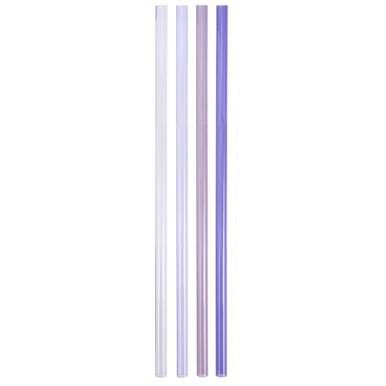 Stanley | Adventure Quencher Travel Tumbler Straws | 4-Pack | Purple