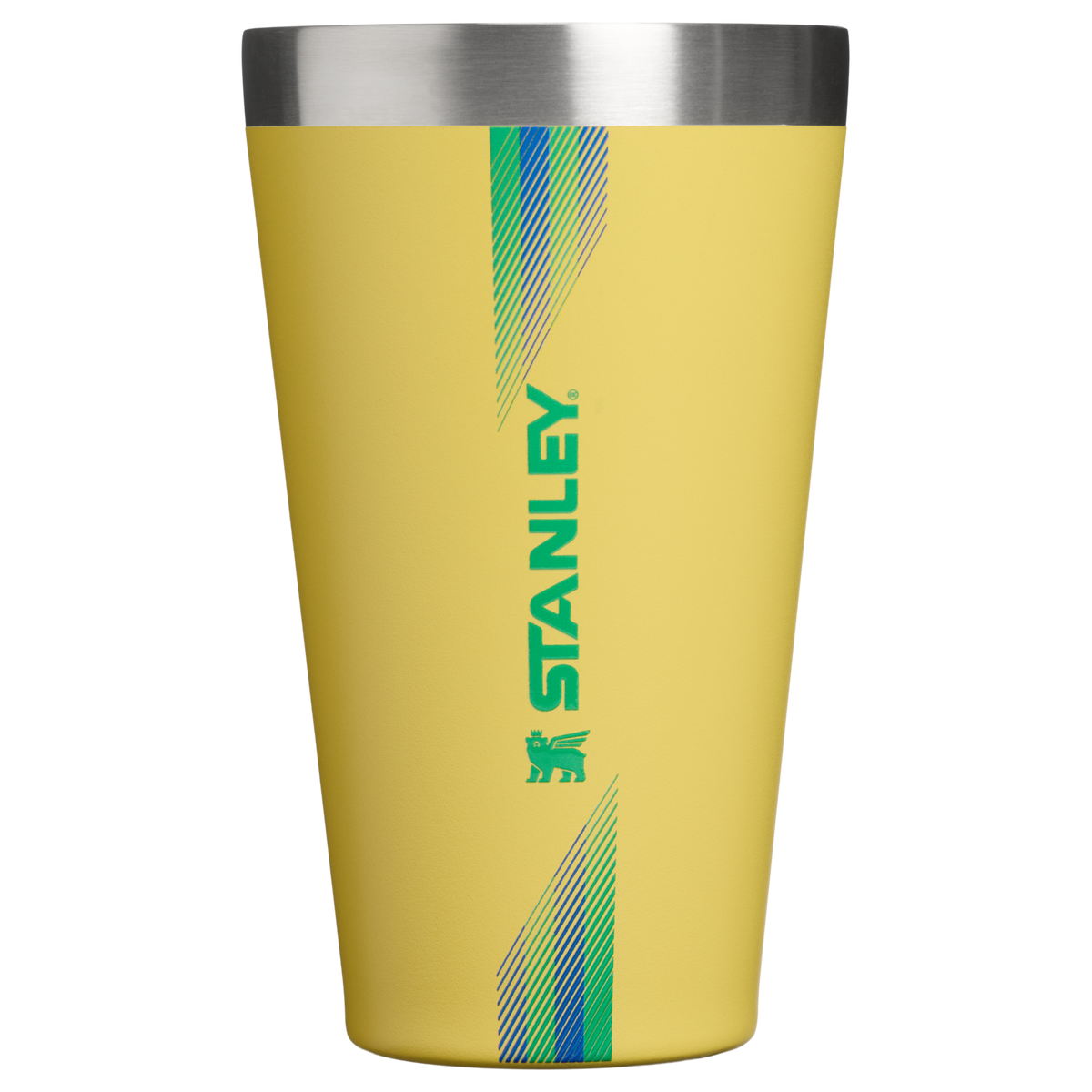 Stanley 1913 Country Collection Stacking Pint 16 OZ in Team Yellow Green
