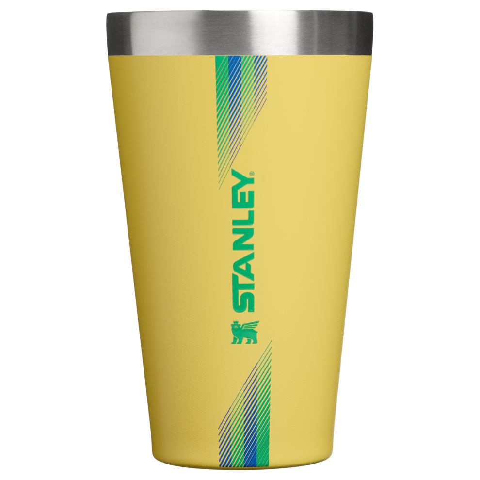 Stanley 1913 Country Collection Stacking Pint 16 OZ in Team Yellow Green