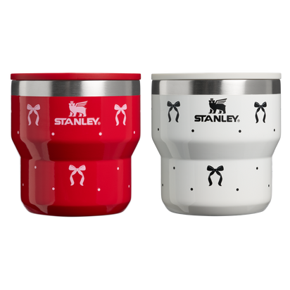 Stanley 1913 Stay-Hot Stacking Cups Gift Set 16 oz The Holiday Collection | Front View