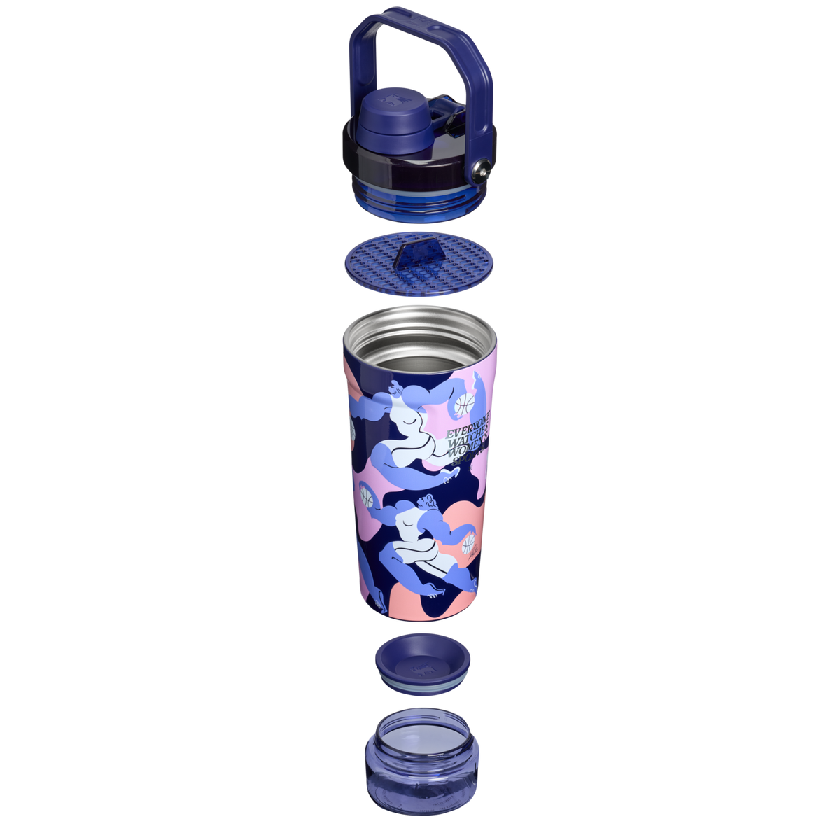 Stanley 1913 Stanley 1913 x TOGETHXR The Vitalize™ Shaker Bottle 20 oz in Togethxr Flux | Cross Section View