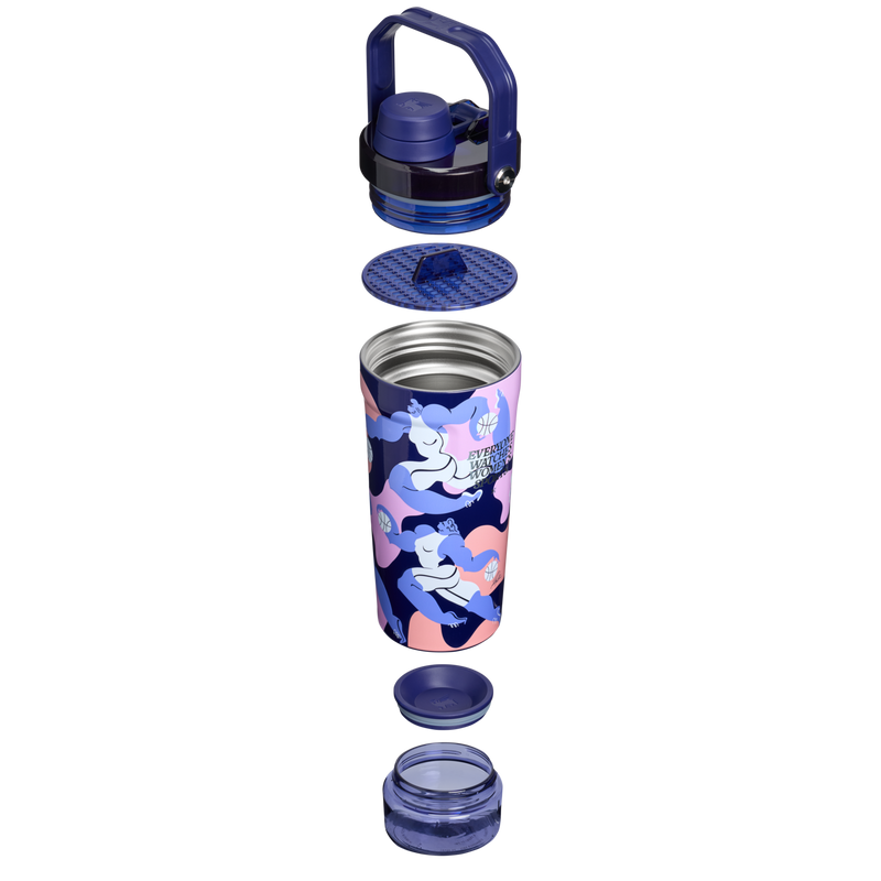 Stanley 1913 Stanley 1913 x TOGETHXR The Vitalize™ Shaker Bottle 20 oz in Togethxr Flux | Cross Section View