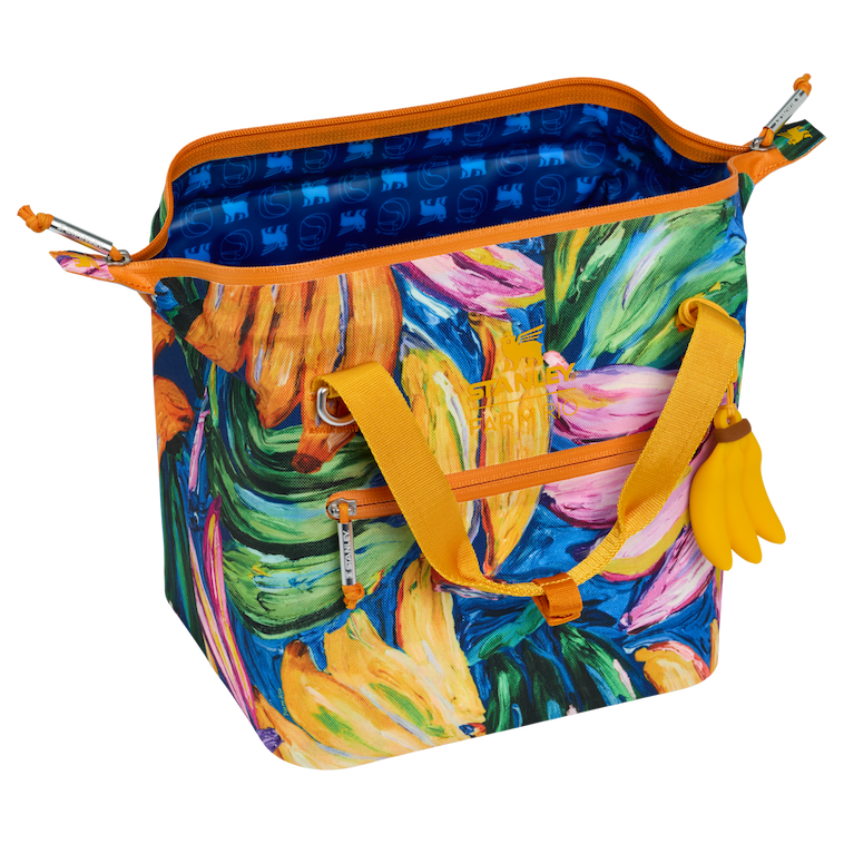 Stanley 1913 Stanley 1913 x FARM Rio All Day Julienne Mini Cooler 7.4 qt in Farm Rio Painted Bananas | View 2
