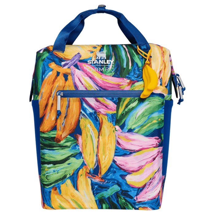 Stanley 1913 Stanley 1913 x FARM Rio All Day Madeleine Mini Cooler Backpack 14 qt in Farm Rio Painted Bananas