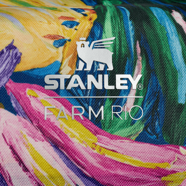 Stanley 1913 Stanley 1913 x FARM Rio All Day Madeleine Mini Cooler Backpack 14 qt in Farm Rio Painted Bananas
