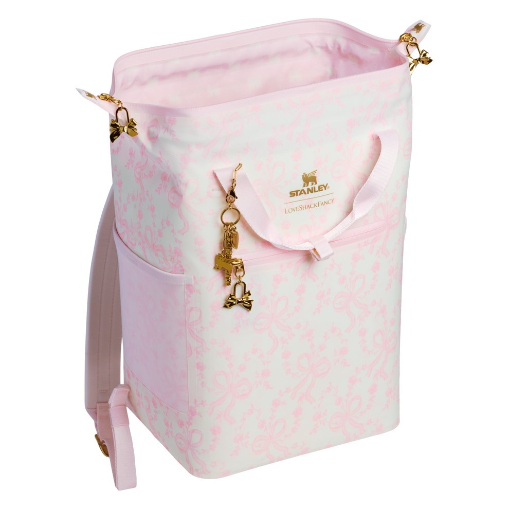 Stanley 1913 Stanley 1913 x LoveShackFancy The All Day Madeleine Mini Cooler Backpack in Coquette Bow – Chantilly