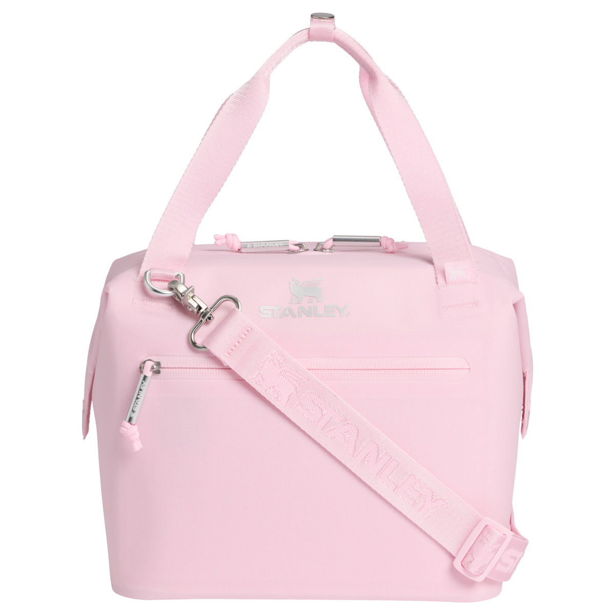 Stanley 1913 The Julienne Mini Soft Cooler 7.4 Qt The Holiday Collection in Soft Pink | Front View