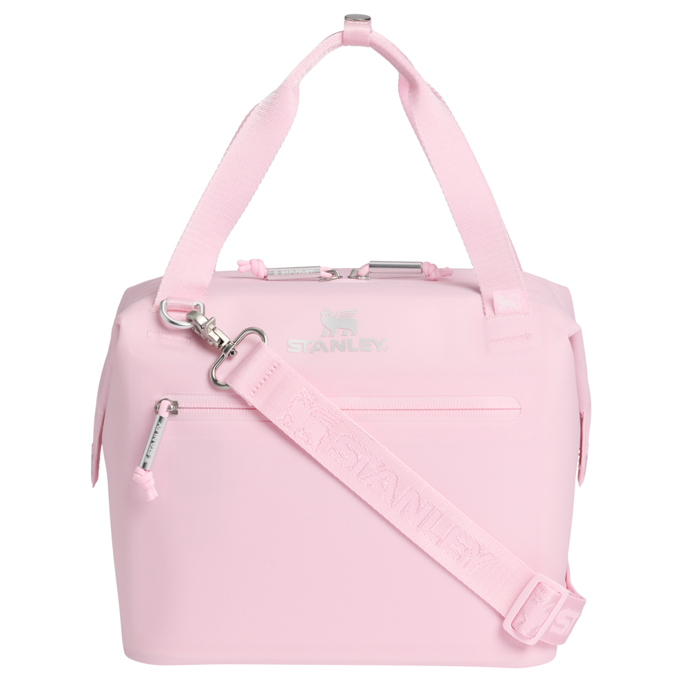Stanley 1913 The Julienne Mini Soft Cooler 7.4 Qt The Holiday Collection in Soft Pink | Front View