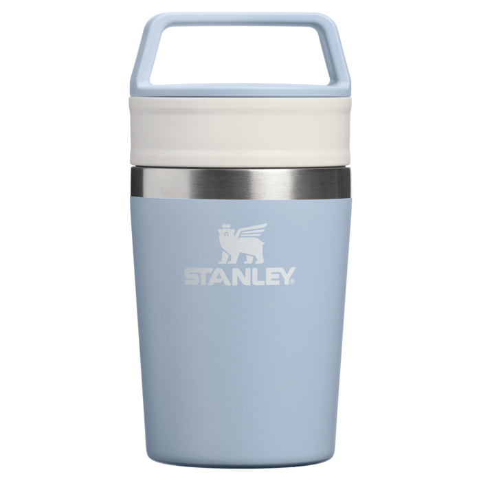 Stanley 1913 The Café-To-Go Travel Mug 8 OZ in Blue Dream Stone | Front View