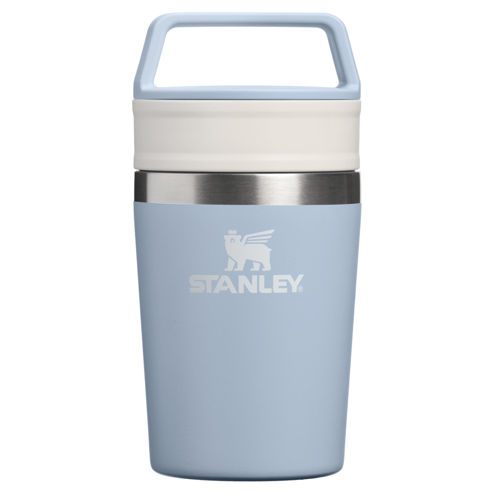 Stanley 1913 The Café-To-Go Travel Mug 8 OZ in Blue Dream Stone | Front View